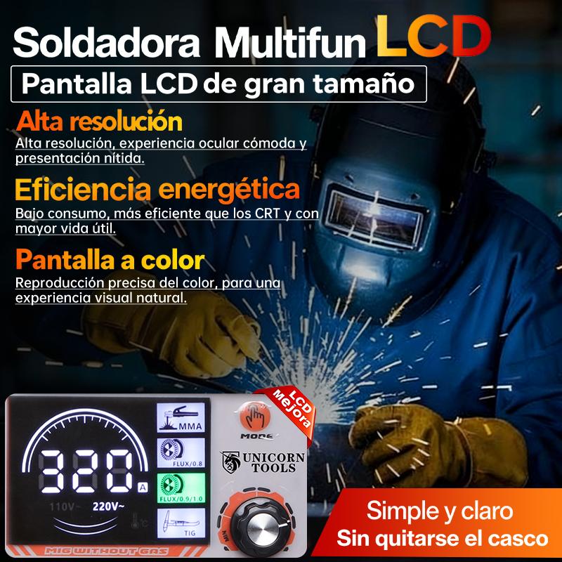 Soldadora Inverter 350A MIG MMA TIG 110V/220V