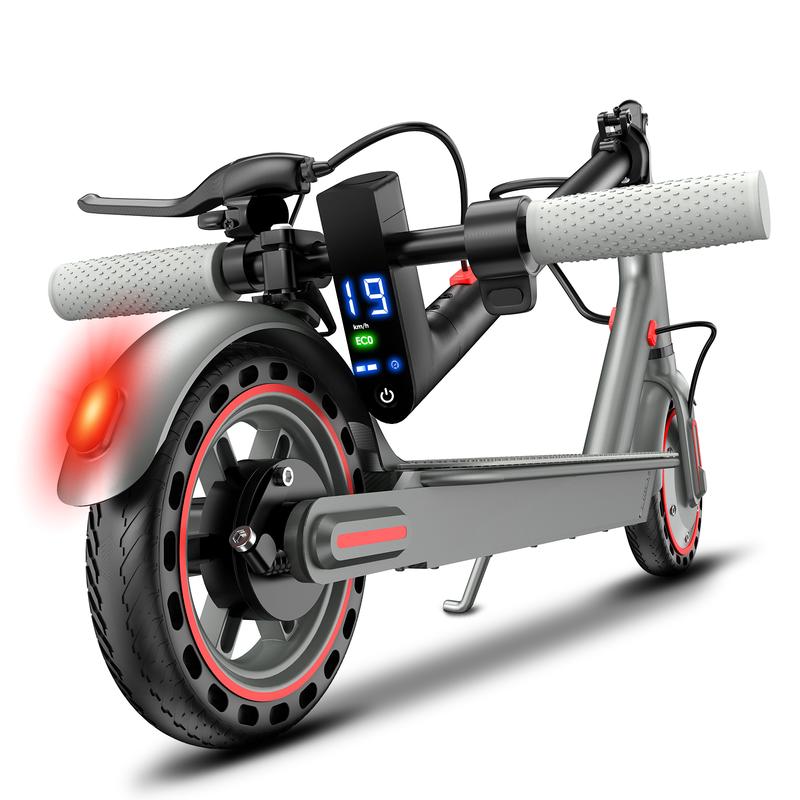 Patinete eléctrico 2025 con batería de litio de 7,8 Ah, motor sin escobillas de 350 W, largo alcance, neumáticos tipo panal, ligero y plegable.