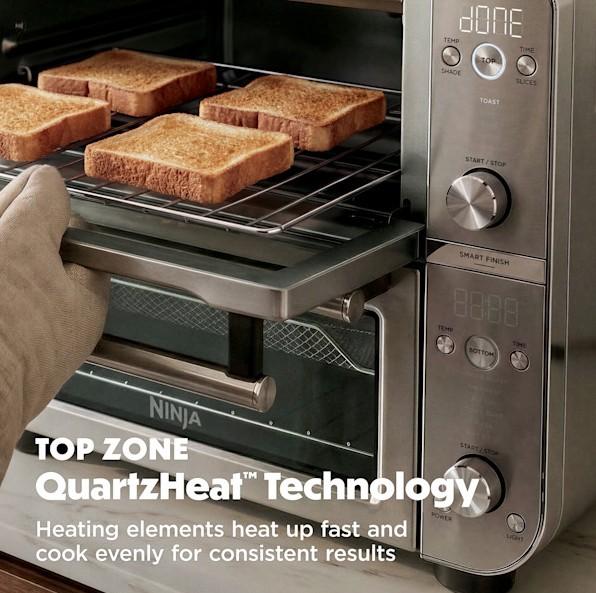 Horno doble y freidora de aire Ninja Pro Smart XL para encimera - DCT801 / DCT821