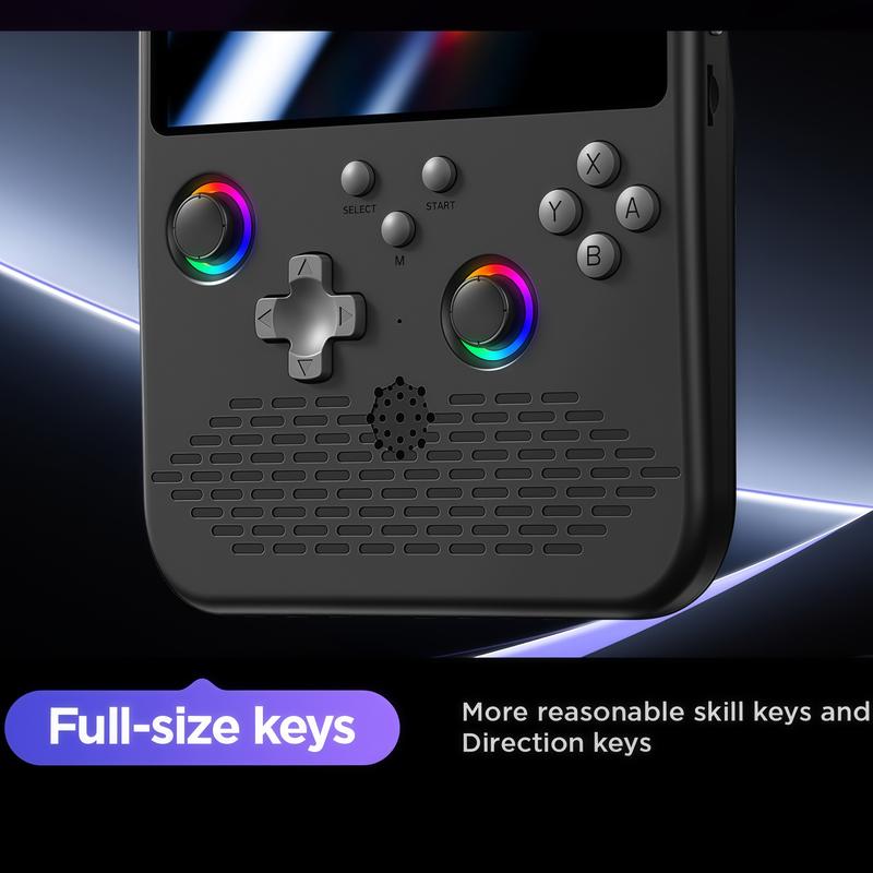 Consola de videojuegos portátil retro 2026, nueva versión mejorada, sistema Linux, pantalla IPS de 5 pulgadas, tarjeta TF de 64 GB, consola de juegos arcade retro para adultos, regalo ideal para jugar en Summerwins.