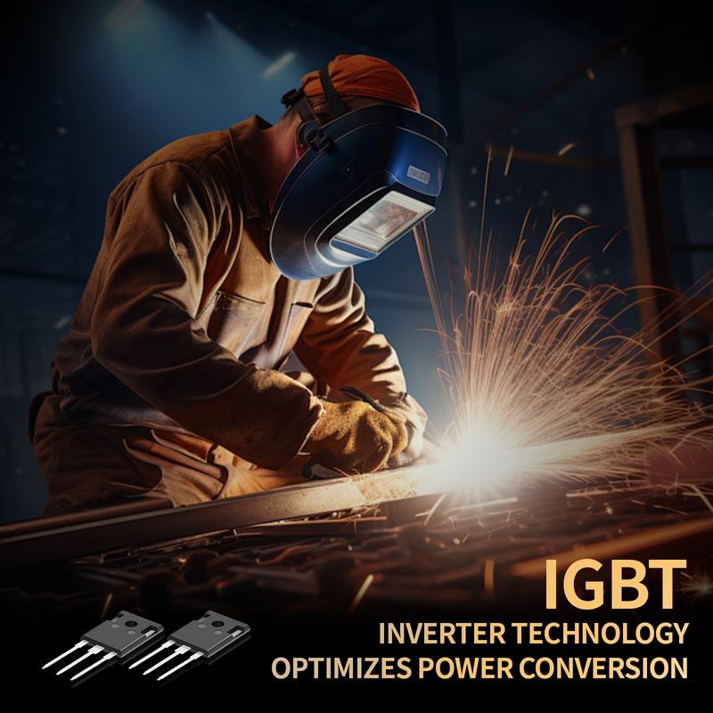 Soldadora MIG de 135 A y 110 V, soldadora de núcleo fundente con fundente MIG/Lift TIG/Stick 3 en 1, inversor IGBT, pantalla digital LED, soldadora sin gas, máquina de soldar portátil, máquinas de soldar