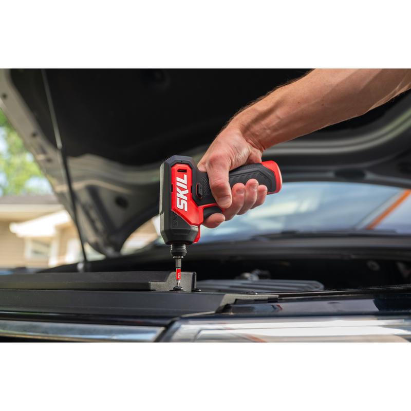 Kit de destornillador eléctrico SKIL PWRCORE GO + llave de carraca de doble accionamiento