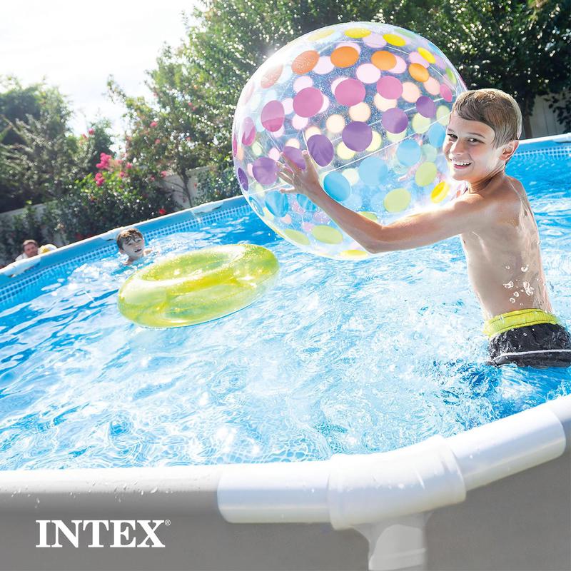 Piscina desmontable Intex Prism Frame con bomba.