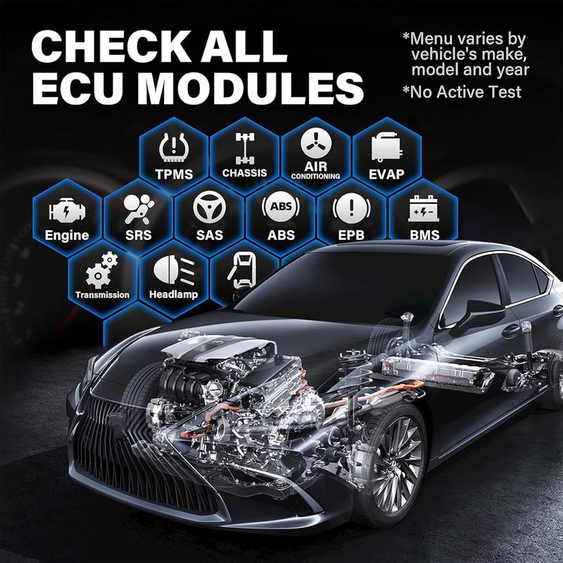 #ActualizaciónDeHerramientas | Escáner OBD2 TOPDON AD800BT 2, herramienta de diagnóstico automotriz con más de 28 funciones de reinicio de servicio para todos los sistemas, prueba activa, FCA Autoauth, CAN-FD, actualización gratuita de por vida y herramie