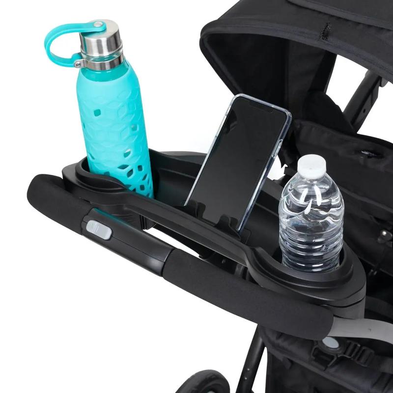 Cochecito Baby Trend® Sit N Stand® Premium 5 en 1 Shopper Plus con capota Comfort Cabin y cesta de almacenamiento MagneTec™.