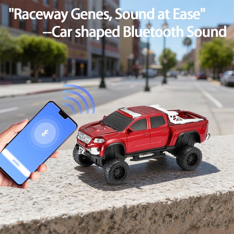Altavoz Bluetooth para coche WSTER WS-X65 con luz LED, interfaz AUX, USB, FM, TWS y puerto USB tipo C. Función de carga. Audio estéreo. Batería recargable. Dispositivo portátil de transmisión inalámbrica.