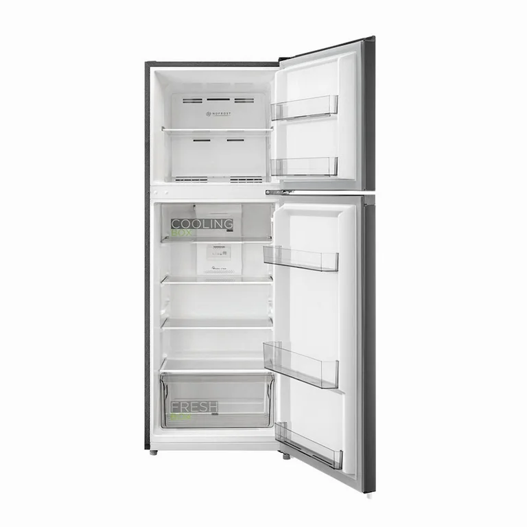Refrigerador Inverter Midea Top Mount 9 Pies Negro Jazz Black MDRT346MTM28D