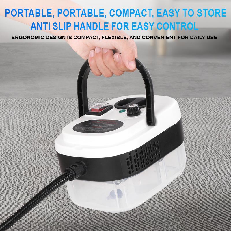 Limpiador a vapor portátil de mano para coche y cocina, 1 juego de limpiador a vapor de alta temperatura y presión para coche, herramientas de limpieza a vapor para coches, máquina de limpieza de coches, accesorios de limpieza de coches, accesorios de lav