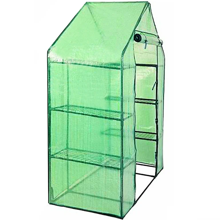 Costway Invernadero con Cubierta 143x73x195cm para Jardín Color Verde