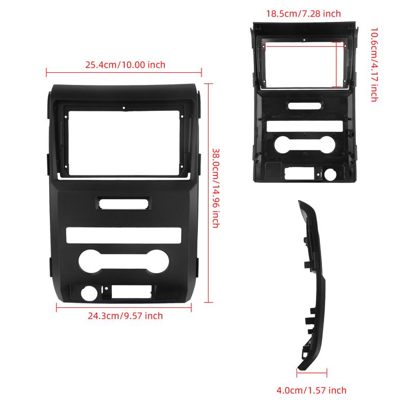 RIMOODY Sistema de audio para automóvil Android 15 con pantalla para Ford F150 2009-2012 - 2+64G, tamaño de 9.7", CarPlay inalámbrico, Android Auto, navegación GPS, Bluetooth, SWC, cámara de reversa, regalo para el Día del Padre, pantalla para automóvil,