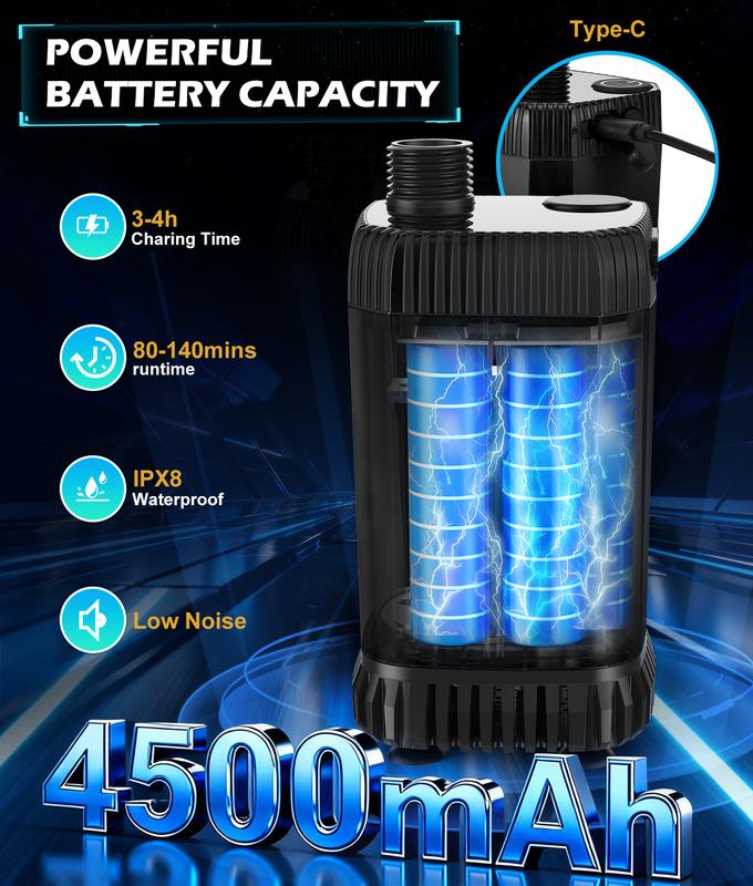 Ducha portátil mejorada 2026 para camping con calentador, ducha de camping recargable con pantalla LED inteligente, cubo plegable de 5 galones, 4 modos de rociado, ducha portátil para viajes, baño de mascotas, lavado de autos