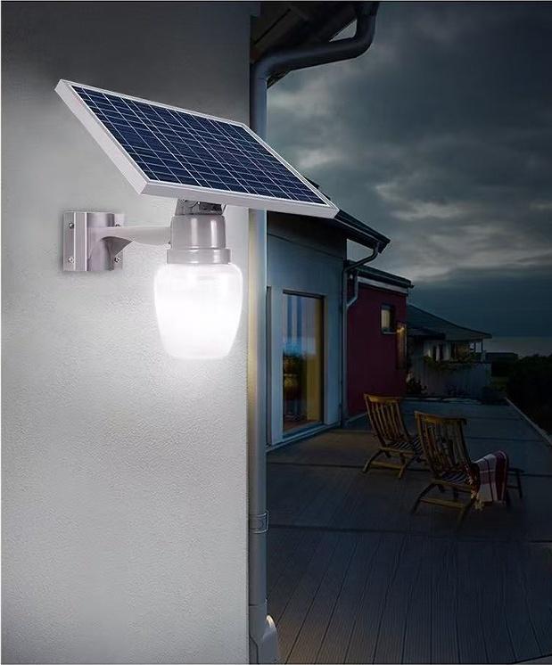 Luces solares, luces exteriores IP65 impermeables, apliques solares de pared, postes solares, encendido automático al anochecer, control remoto, luz blanca, montaje en pared o poste.