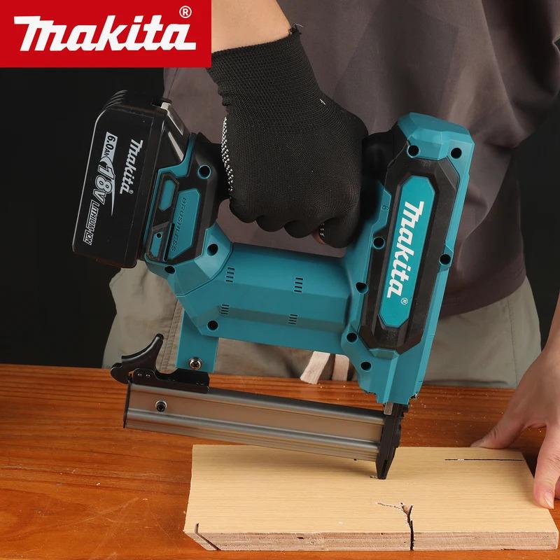 Clavadora eléctrica inalámbrica F30, apta para clavos rectos de 2/5 a 6/5 pulgadas, compatible con baterías de 18 V, ideal para carpintería, construcción o bricolaje. Altamente eficiente y estable. Portátil y de alta eficiencia.