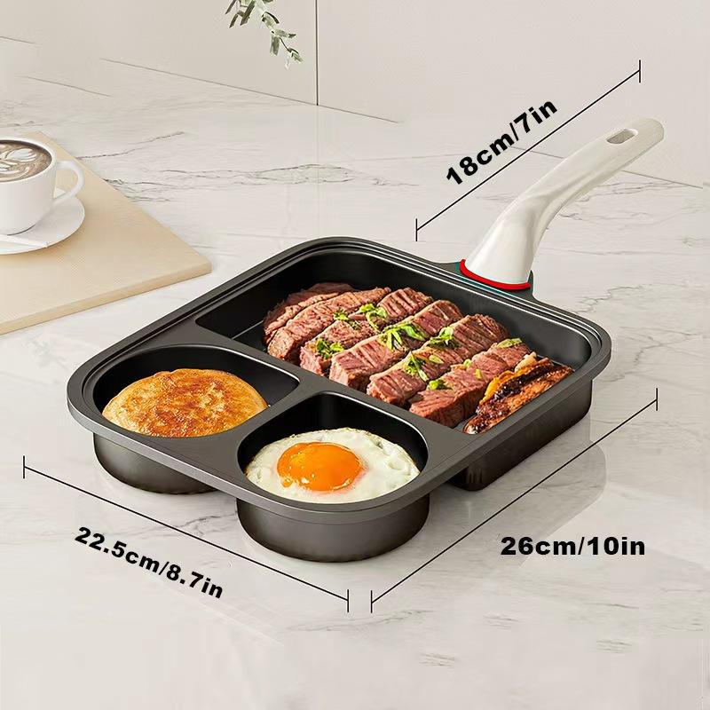 La sartén eléctrica antiadherente AORAN de 1500 W se puede usar para freír carne, huevos y hervir leche. Es ideal para comidas pequeñas y cocciones rápidas. Olvídate de las ollas enormes y cocina con ollas más prácticas.