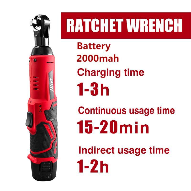 Llave de carraca eléctrica de ángulo recto, llave de carraca de vaso, herramienta de alto par de 45 Nm, llave dinamométrica inalámbrica de 3/8", herramienta de reparación de automóviles para la extracción de tornillos y tuercas, herramientas eléctricas pr