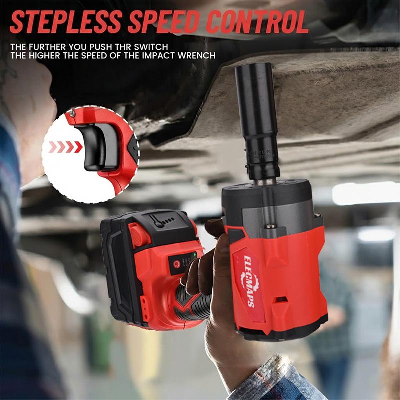 Llave de impacto inalámbrica 3 en 1 de 250 N, compatible con baterías M.18, ligera y compacta, ideal para uso doméstico.