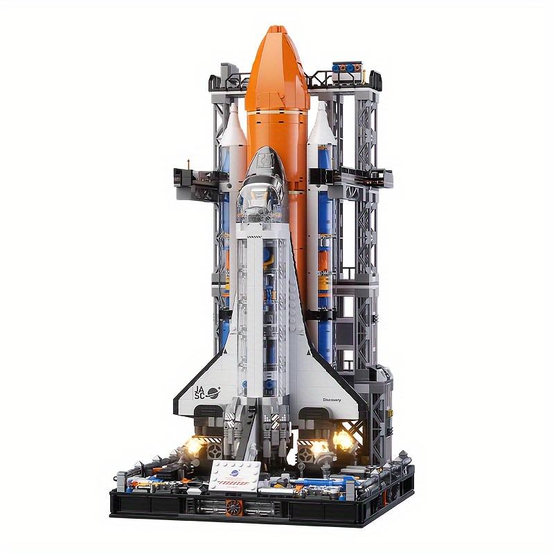 Juguetes de bloques de construcción Super Space Shuttle, modelo de gran tamaño de alta calidad, rompecabezas de ciencia ficción para decoración del hogar, 2200 piezas, regalo de cumpleaños y Navidad, set de coleccionista