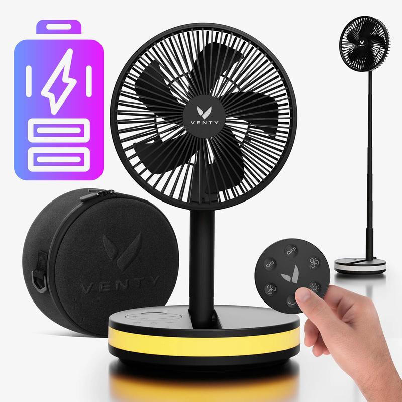 Ventilador portátil y recargable Venty Fan: tu compañero ideal para refrescarte.