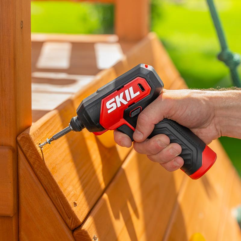 Kit de destornillador eléctrico SKIL PWRCORE GO + llave de carraca de doble accionamiento
