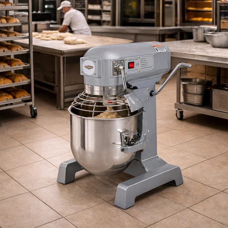 Batidora Industrial Gutstark 20lt Planetaria Pedestal 750w Accesorios