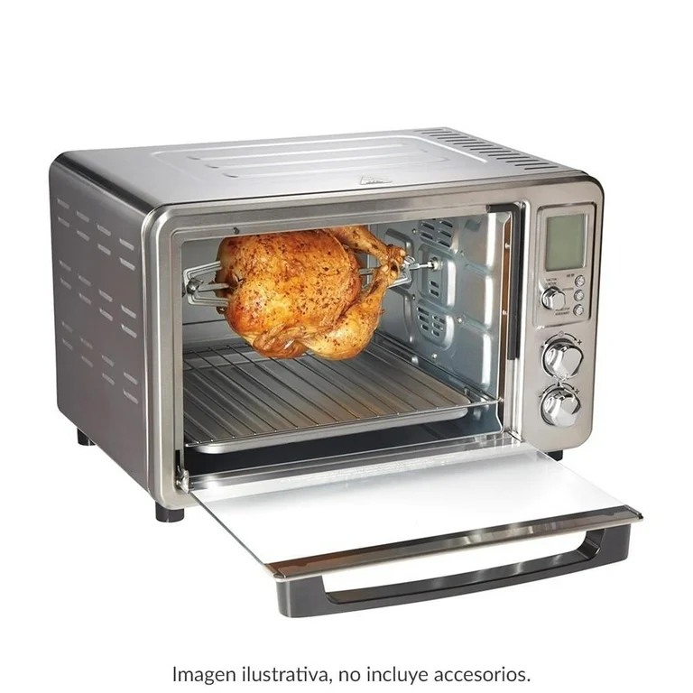 Horno con Freidora de Aire Hamilton Beach Digital Acero Inoxidable