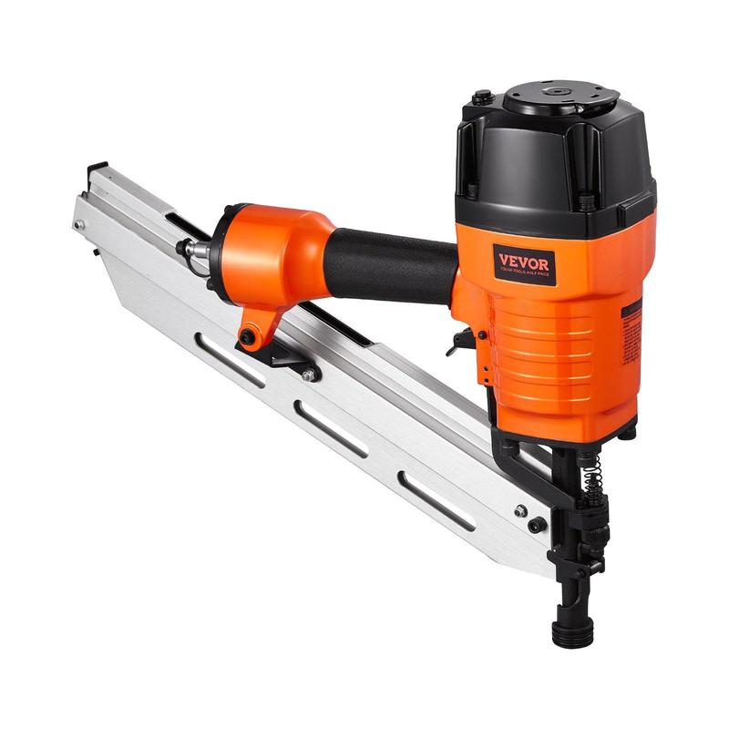 Clavadora neumática para estructuras de 2" a 3-1/2", cabeza redonda completa de 21°, 80-120 PSI.