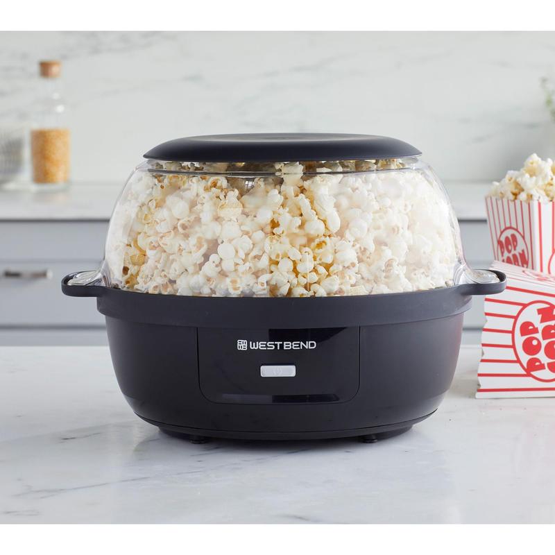 Máquina para hacer palomitas de maíz West Bend Stir Crazy de 6 cuartos