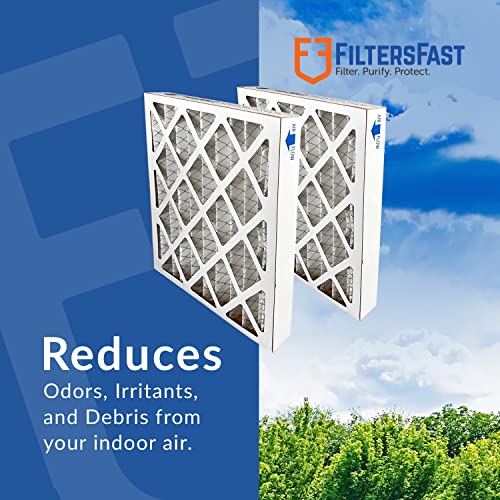 Filters Fast Pleated Air Filter Merv 11, 2” AC Furnace Air Filters, Made in the USA, 6 Pack