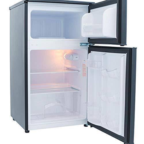 Magic Chef 3.1 Cu. ft. Mini Fridge in Black and 0.7 Cu. ft. Microwave Combo Hmdr310be