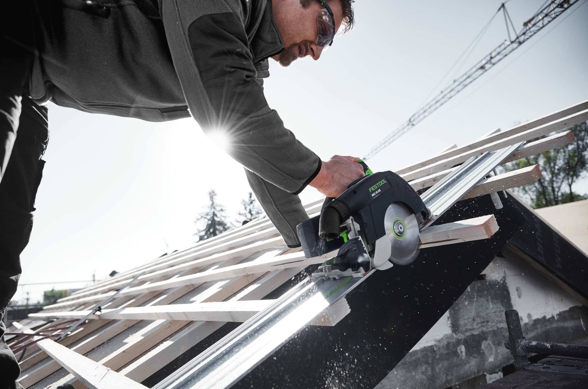 Festool 576173 HKC 55 EBI-F-Set-FSK250 Cordless Carpentry Saw