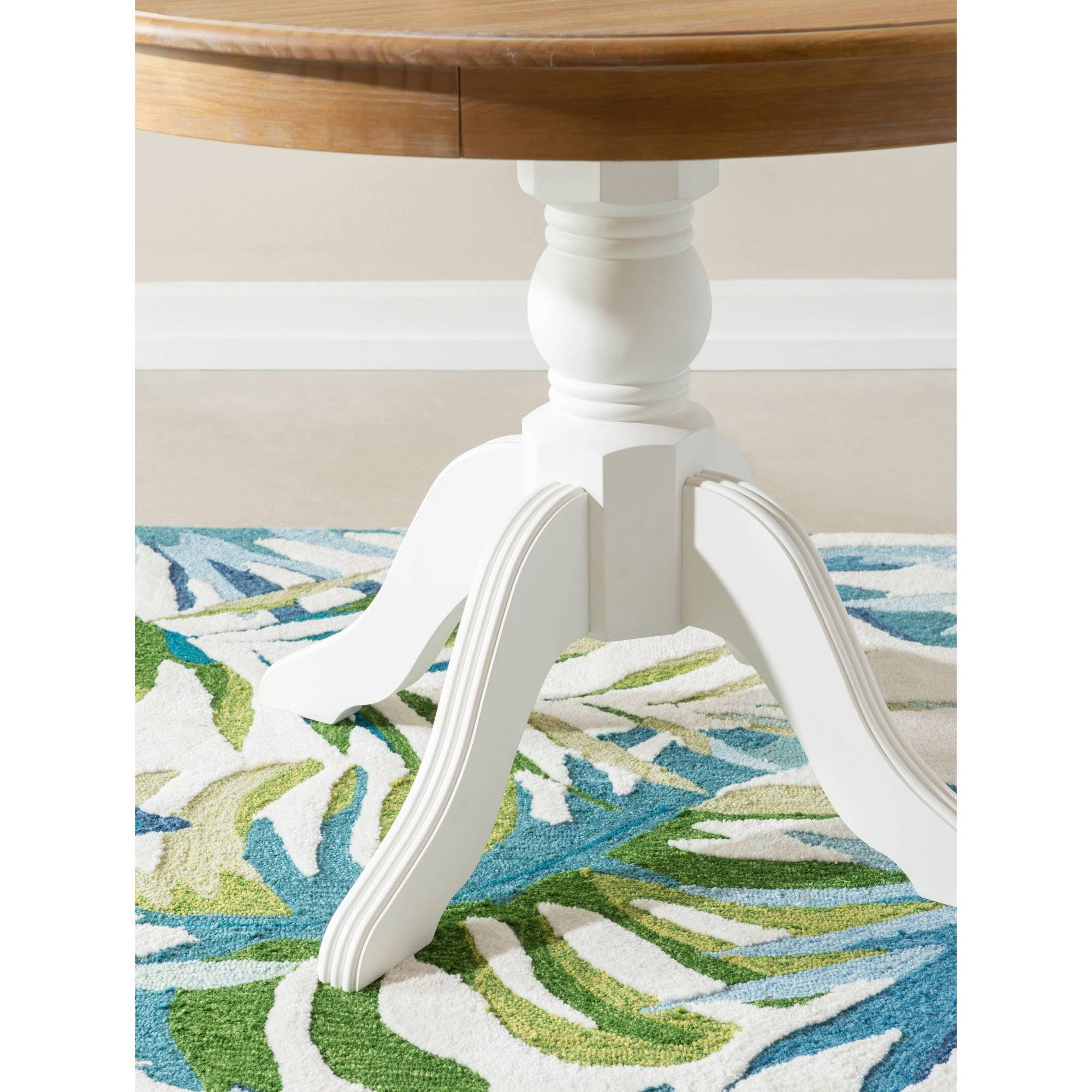 Linon Tobin Backless Corner Breakfast NOOK with Table and Storage, SEATS 4, Natural Finish
