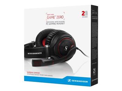 Sennheiser Communications Enclosed Gaming Headset Game Zero Black 506079(Black)