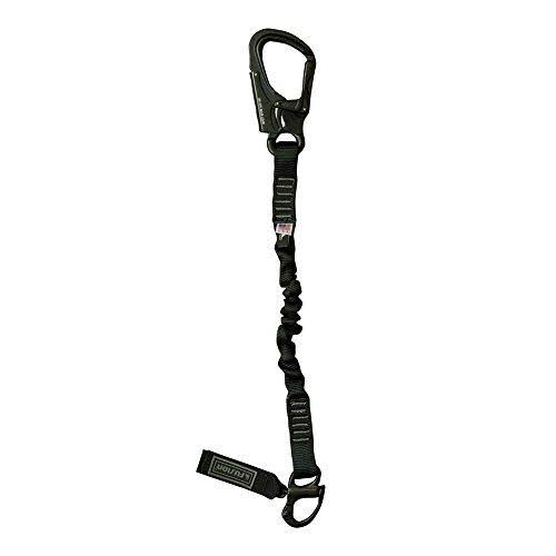 Fusion Tactical 6ft 72x22x1x22 Internal Elastic Bungee Military Police Personal Retention Helo Lanyard with Snap Hook Shackle 23