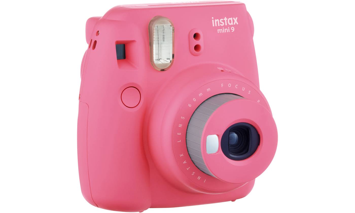 Refurbished Fujifilm Instax Mini 9 Instant Film Camera (Refurbished) Flamingo Pink Refurbished