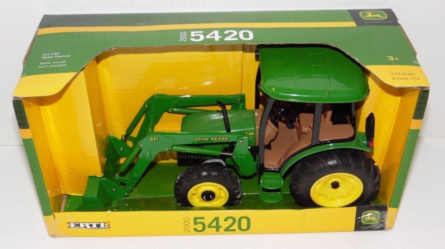 John Deere 15357N Tractor with Cab Loader (ORGL5401), Green