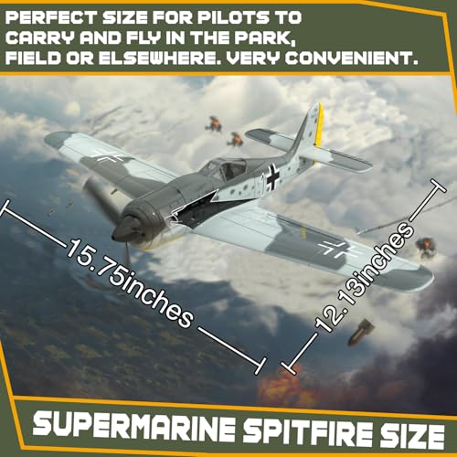 RC Plane 4-CH RC Airplane – RC Airplane Ready to Fly Upgrade P-40 Warhawk Remote Control Airplanes for Beginners Adult with Beginners with Xpilot Stabilization System