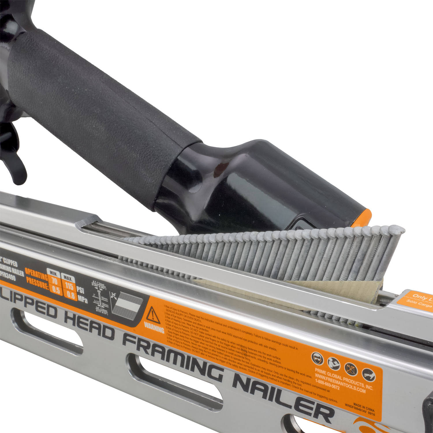 Freeman PFR3490 3-1/2 in. 34 Degree Clipped Head Framing Nailer