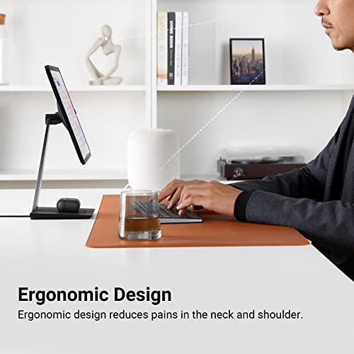 PITAKA Magnetic Wireless Charging Stand Holder Only for MagEZ Case Pro for iPad Pro/iPad mini 6 [MagEZ Charging Stand] Adjustable iPad Stand with 15W Wireless Charging Base for Smartphone