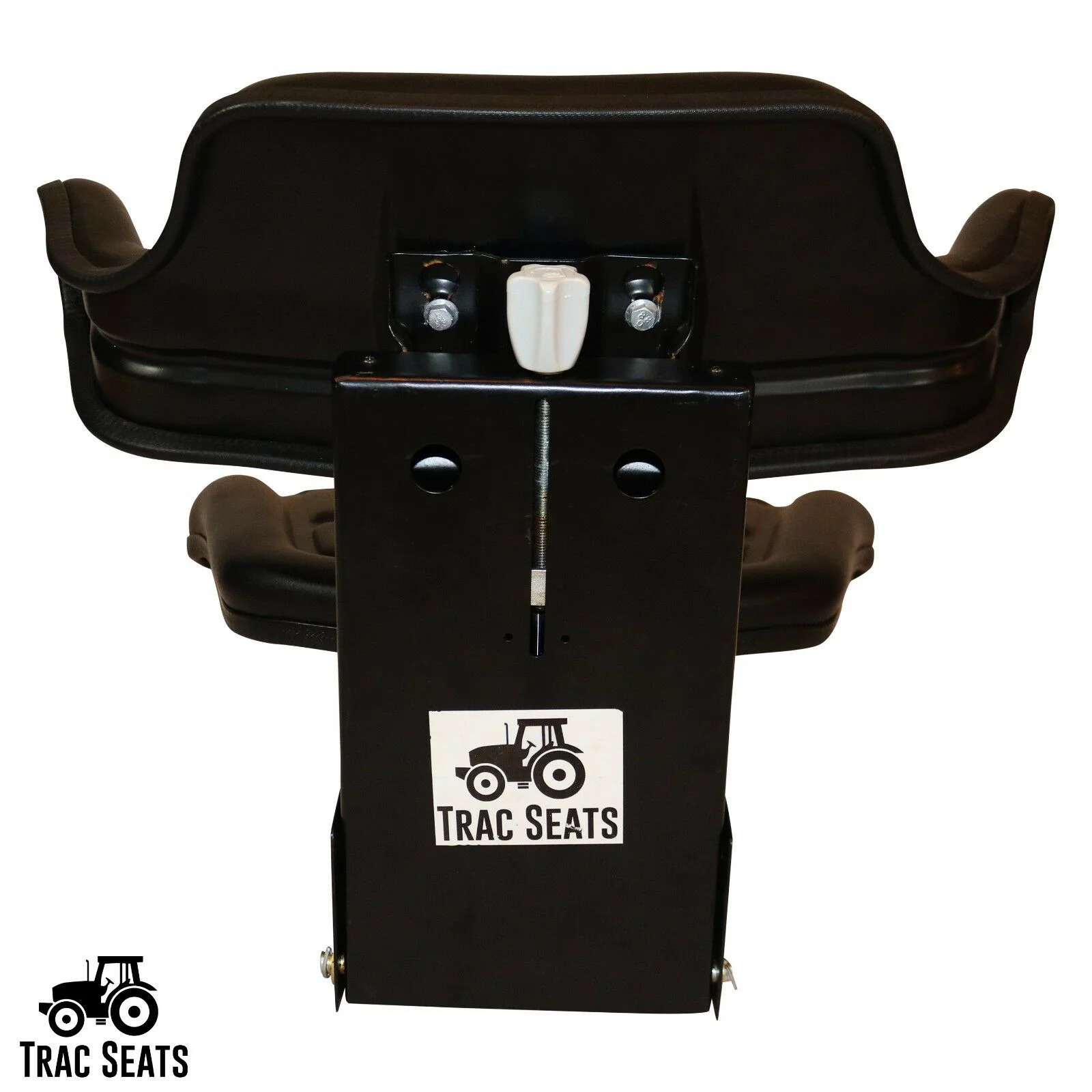 Black TracSeats Tractor Suspension Seat Fits John Deere 2530 2550 2555 2630 2640