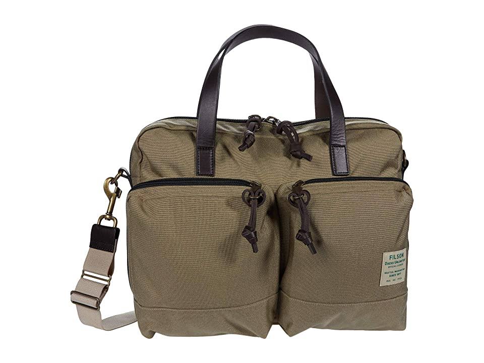Filson Dryden Briefcase (Ducks Unlimited) Bags Dry Grass : One Size