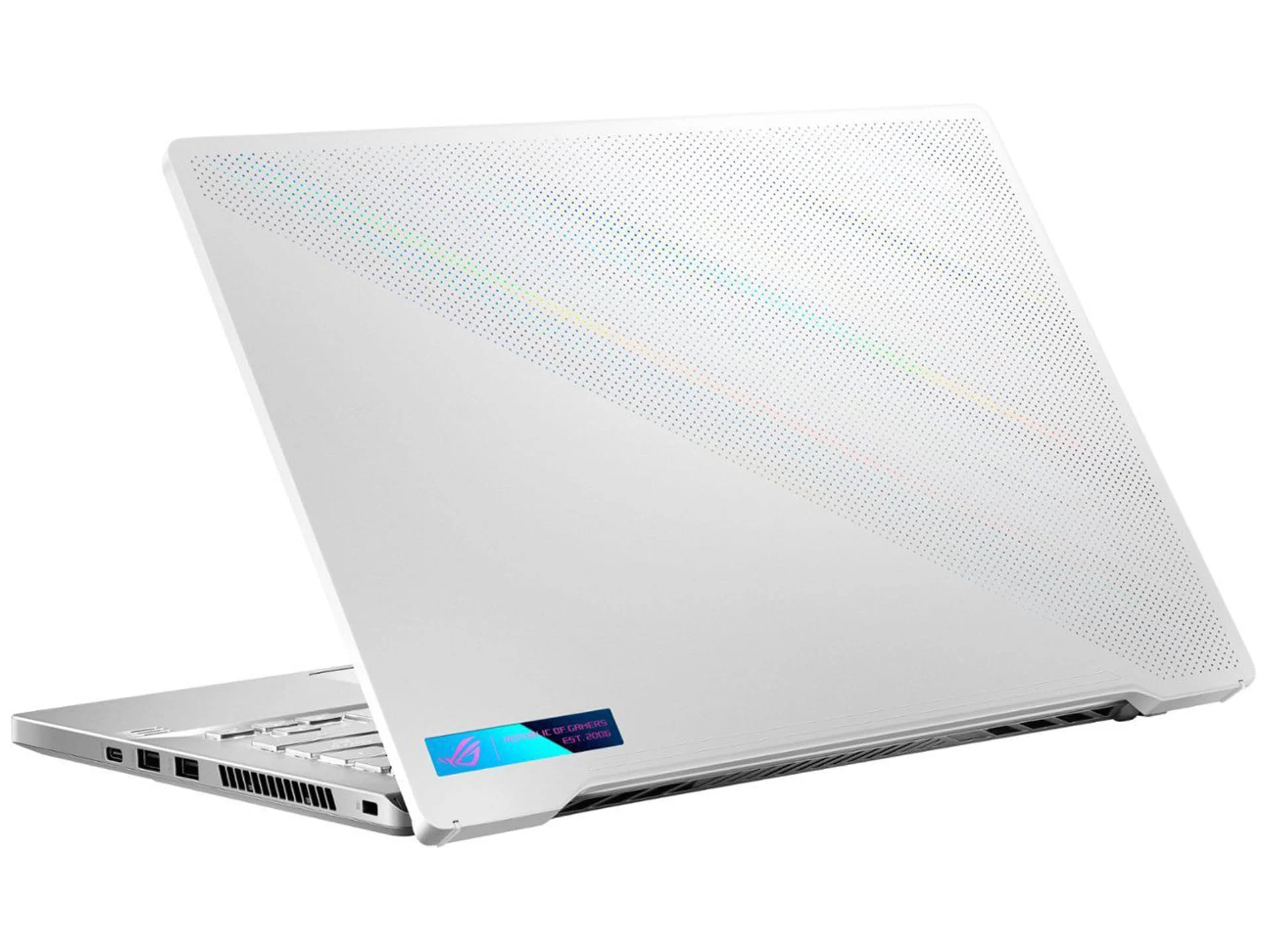 Asus ROG Zephyrus 14Inches FHD Laptop 2023 Newest Upgrade Gaming Laptop AMD Ryzen 7-5800HS Processor 16GB RAM 1TB SSD Windows 11 Home Fast Charge HDMI Webcam Bluetooth White LIONEYE HDMI Cable