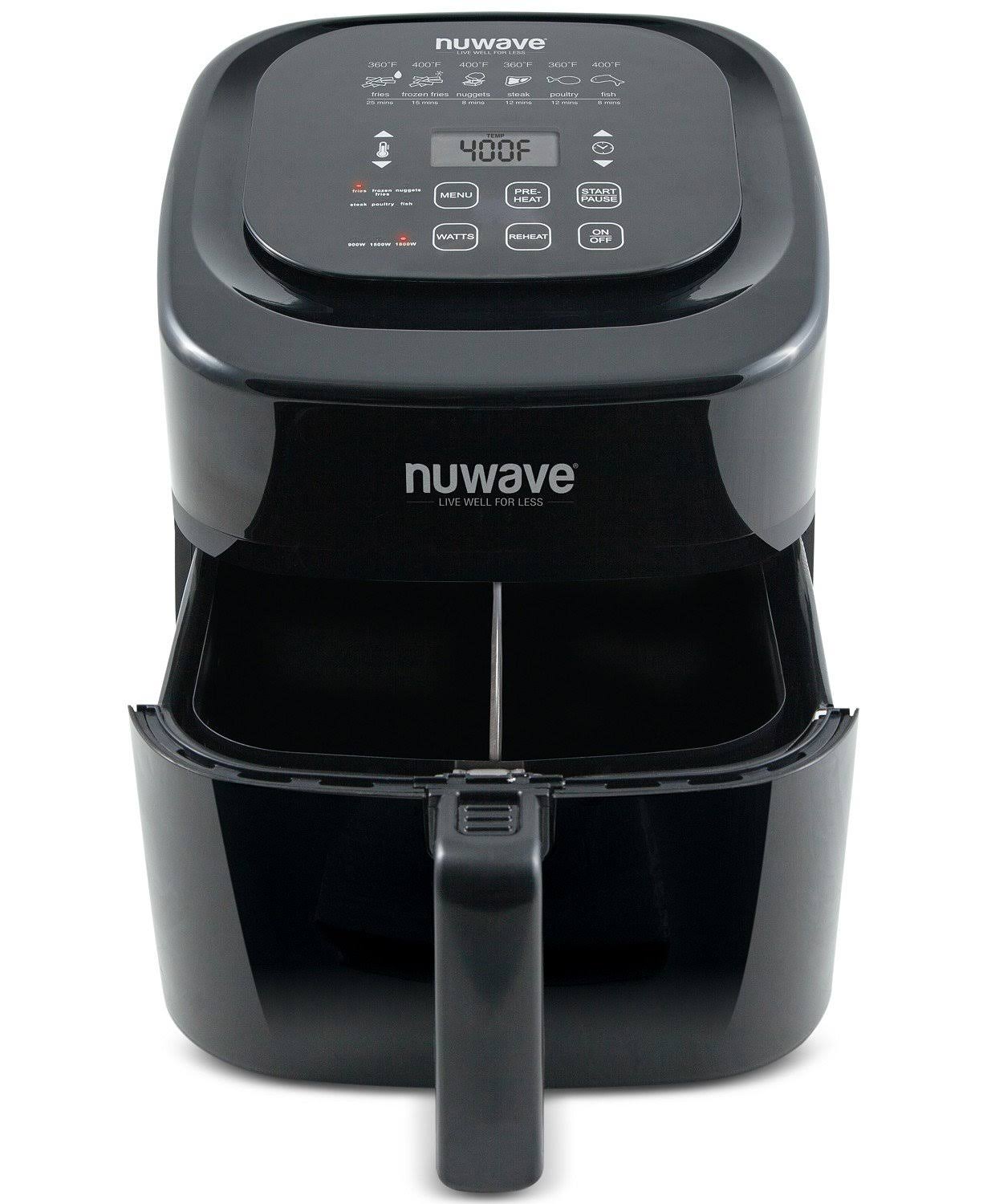 NuWave 37001 Digital Air Fryer - 6 qt - Black
