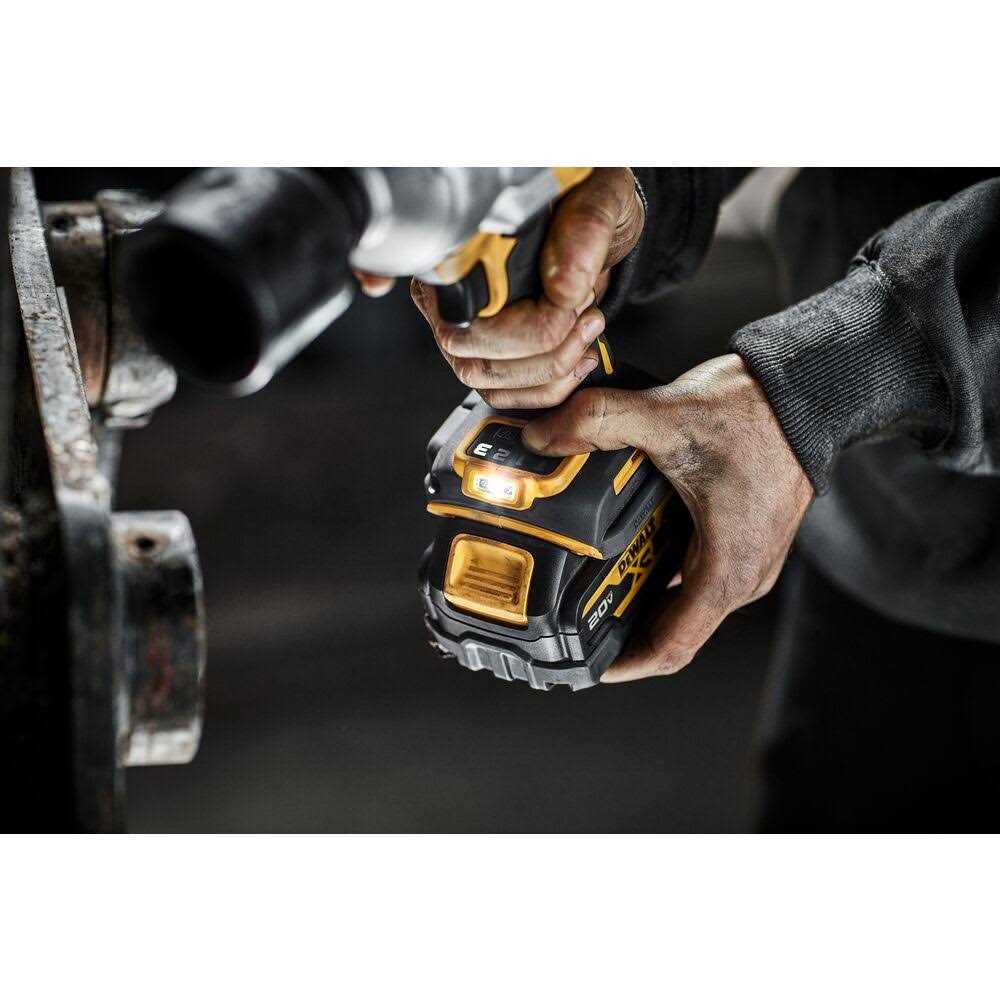 DeWalt DCF961B 20V MAX* XR Brushless Cordless 1/2  High Torque Impact Wrench with Hog Ring Anvil
