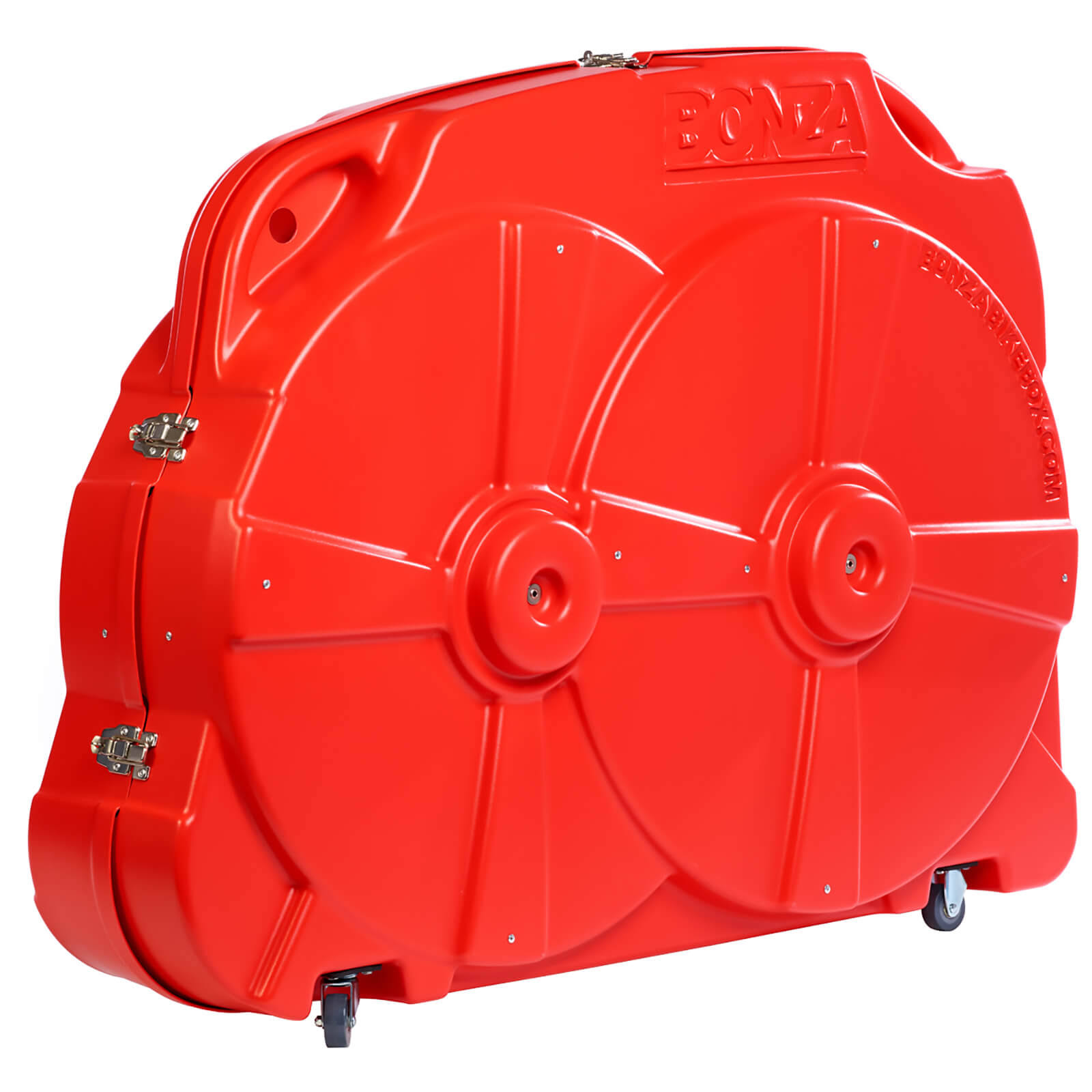 Bonza Hard Bike Travel Case - Red