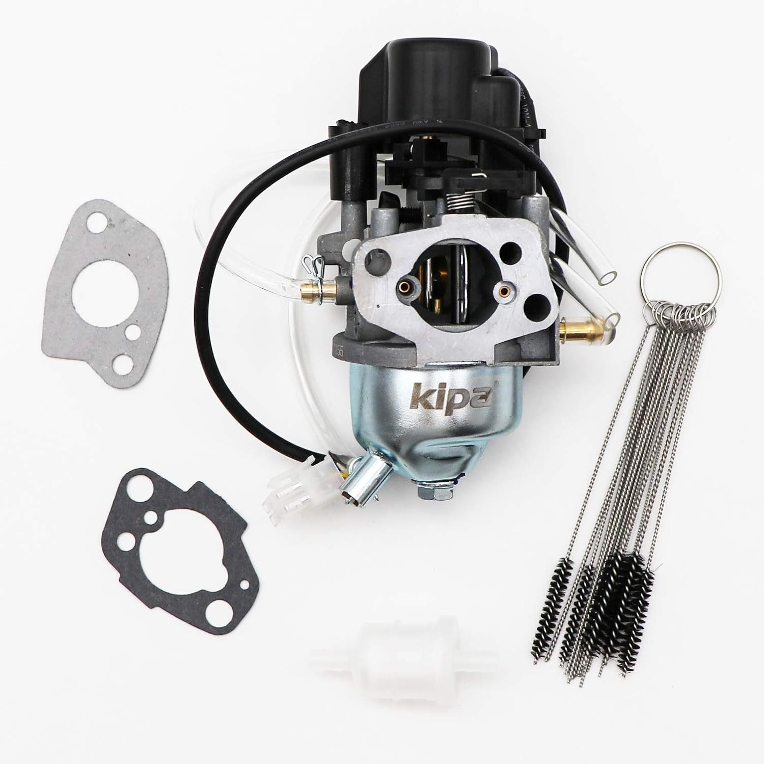 kipa Carburetor for EU3000i 2000i EU3000is Generator, Replace OEM Part Number 16100-ZL0-D66 16100-Z0V-D12, with Mounting Gasket & Carbon Dirt Jet Cleaner Tool Kit Pack of 2