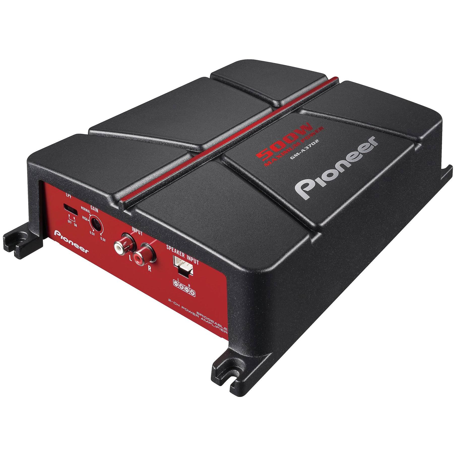 Pioneer GM A3702 Class AB 2-Channel Car Amplifier - 500W