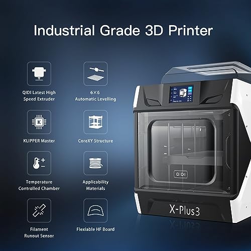 R QIDI TECHNOLOGY X-PLUS2&3 3D Printer