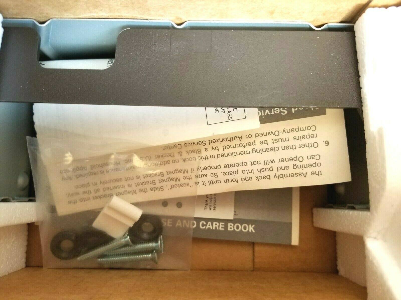 Black u0026 Decker Spacemaker Under Cabinet Electric Can Opener EC59D