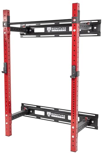 Power Rack Squat Stand, 1000 Pound Capacity 3“ x 3” for Home & Garage Gym with J-Hooks, Multiple Styles