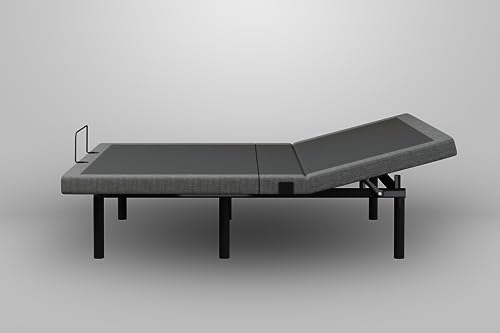 iDealBed 5i Custom Adjustable Bed Base, Wall Hugger, Massage, Zero-Gravity, Dual USB Charger, One Touch Comfort, Programmable Memory, Night Light, Advanced Smooth Silent Motion (Full)
